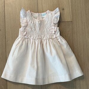 Edgehill Collection Pink Striped Dress